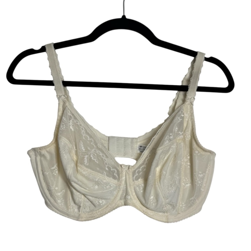 Wacoal Bra 34DDD Lace Lifted In Luxury Underwire 855433